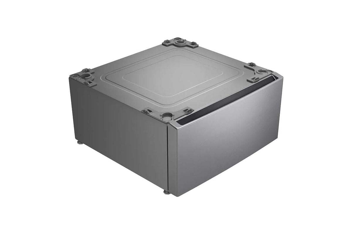27 inch Graphite Steel Laundry Pedestal with Storage Drawer S323