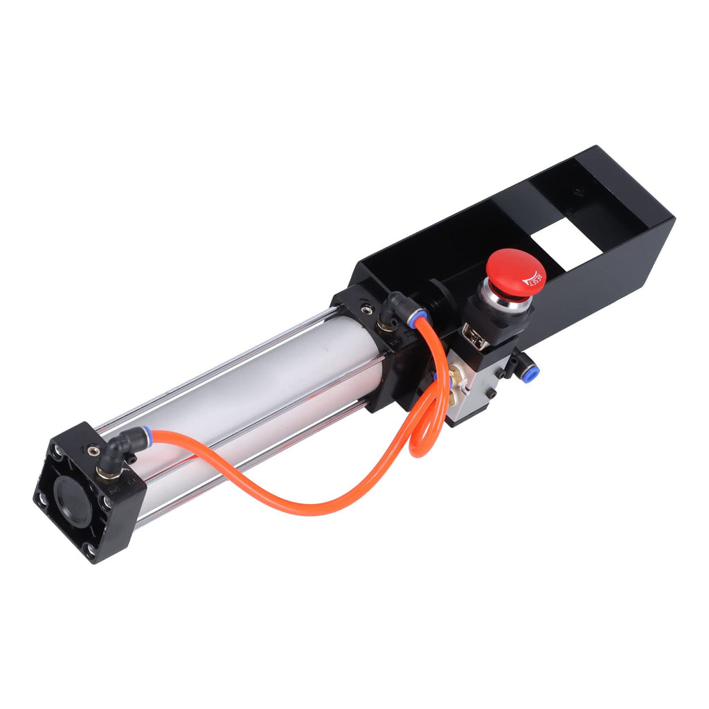 Pneumatic Can Crusher, Steel Frame, 100 Psi, 12 and 16 Oz S2170