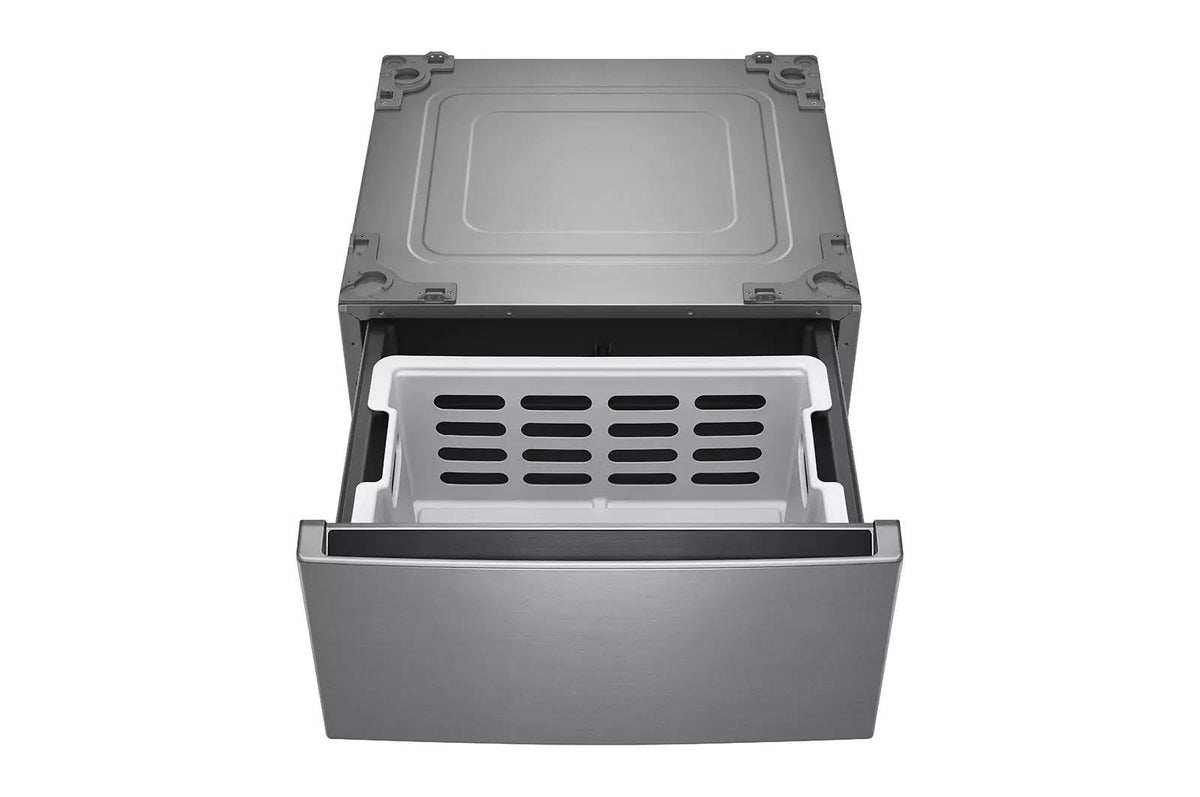 27 inch Graphite Steel Laundry Pedestal with Storage Drawer S323