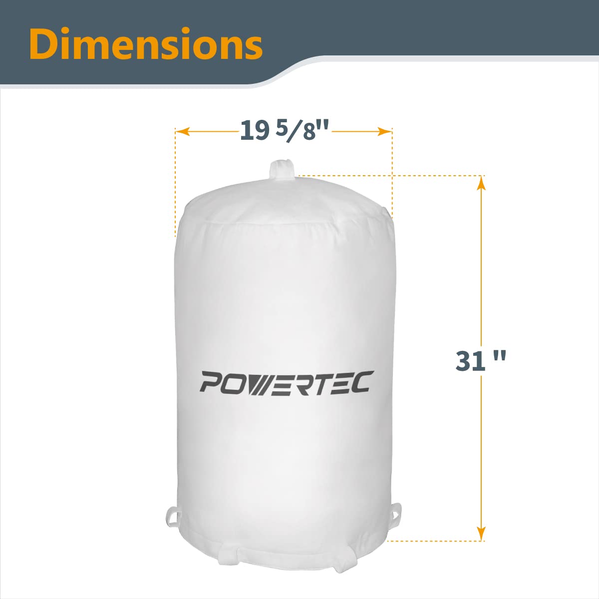 21" x 31" 1 Micron Dust Collector Bag Q1582