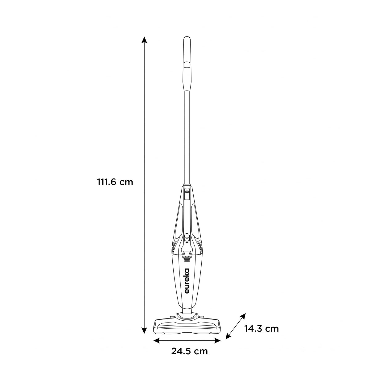 Blue 3-in-1 Stick Handheld Vacuum Cleaner I5837