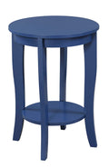 Cobalt Blue Round End Table H19741
