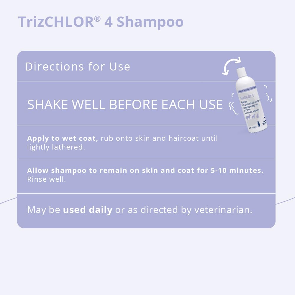 Shampoo for Dogs, Cats and Horses, 16 Ounce K1812