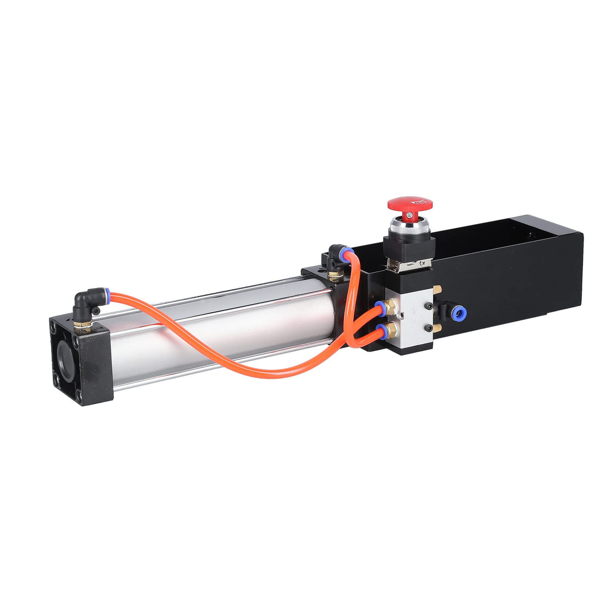 Pneumatic Can Crusher, Steel Frame, 100 Psi, 12 and 16 Oz S2170
