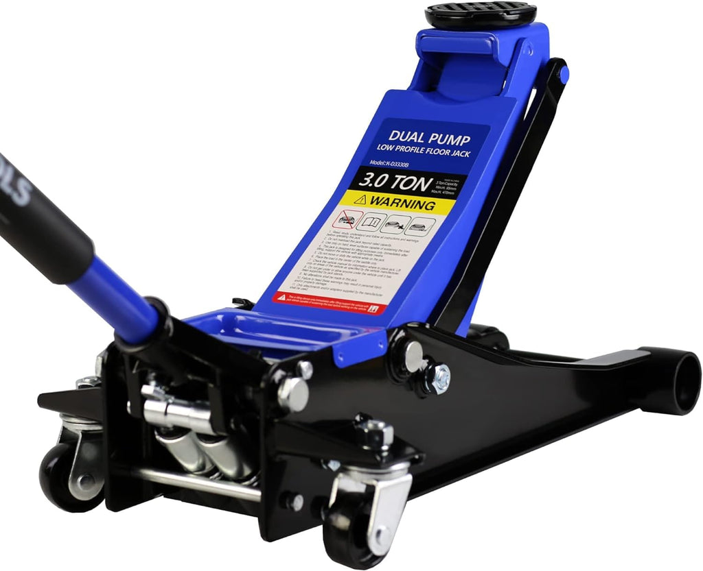 3 Ton Low Profile Steel Hydraulic Floor Jack L2813