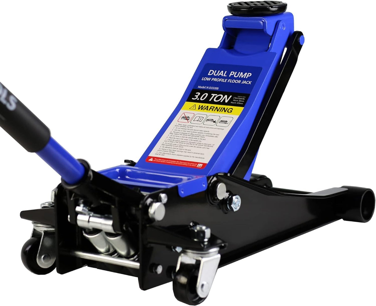 3 Ton Low Profile Steel Hydraulic Floor Jack L2813