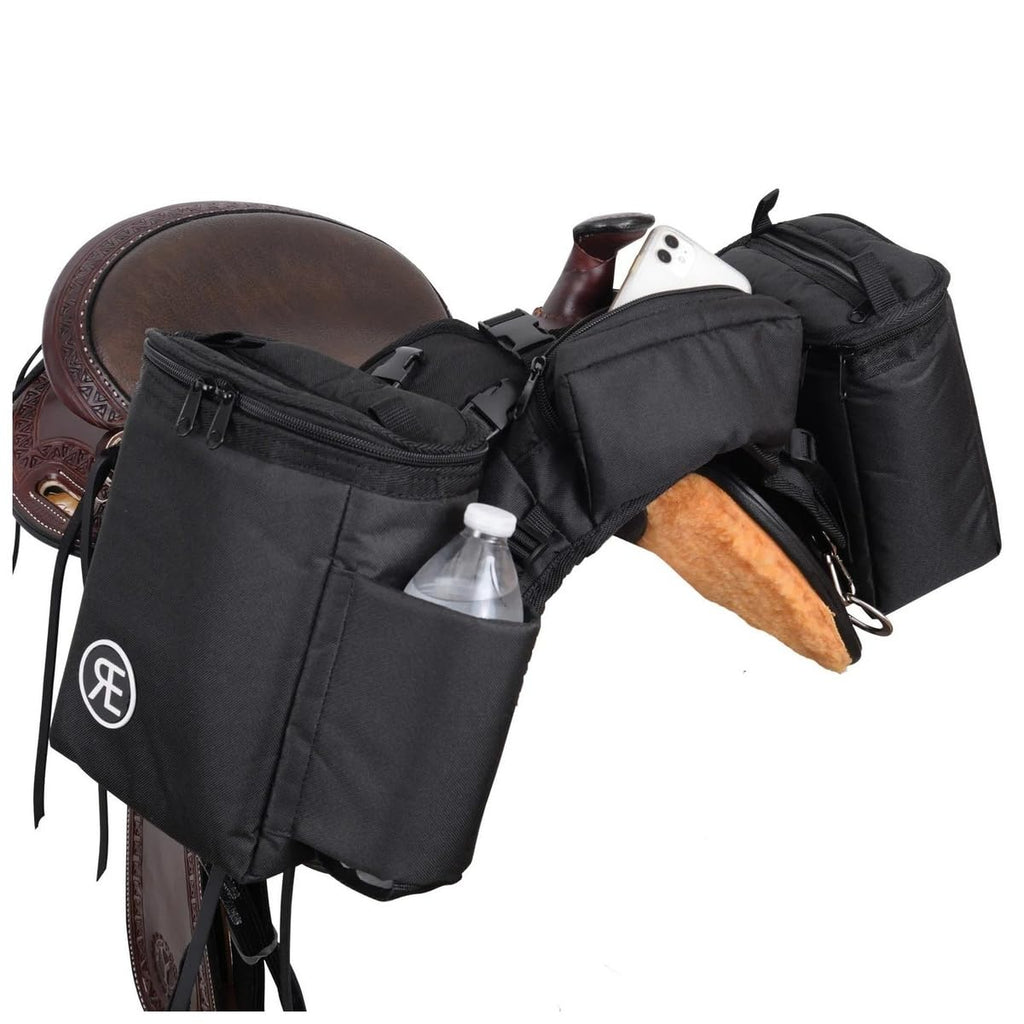 Nylon Insulated Pommel Cooler Bag with Stainless Steel Hardware F67286
