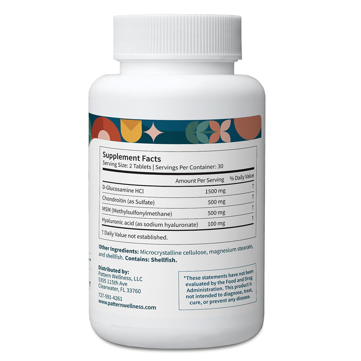 Glucosamine Chondroitin Complex 60 Tablets X8301