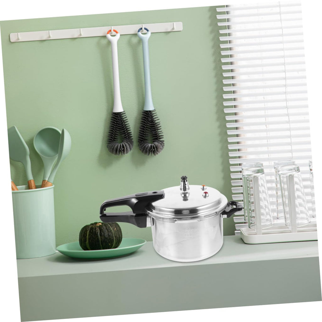 Silver 4l Aluminum Alloy Stovetop Pressure Cooker T1651