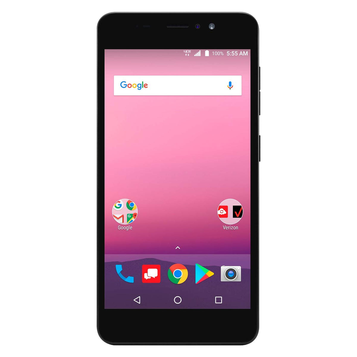 Prepaid Carrier Locked Device 5.5" Screen 16GB Black T81579