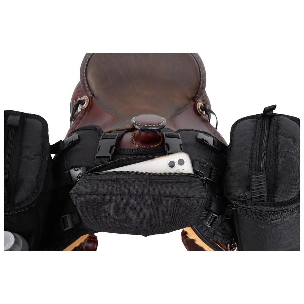 Nylon Insulated Pommel Cooler Bag with Stainless Steel Hardware F67286