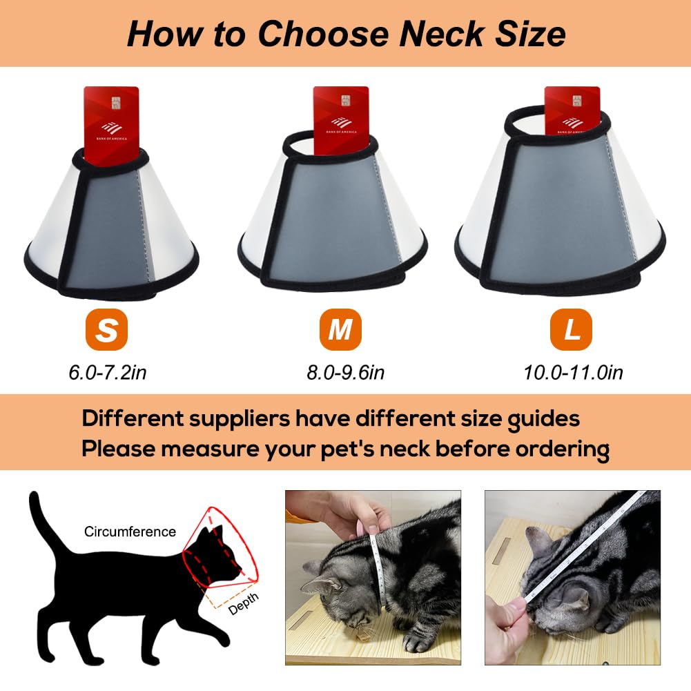 Adjustable PVC Cat Recovery Cone N462705
