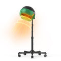 1875W Ionic Hooded Hair Dryer with 3 Temperature Settings T275