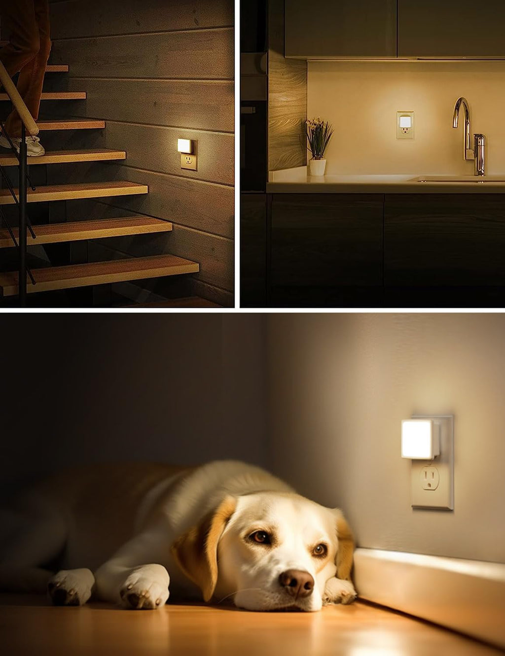 0.3W Plug in Night Lights 2-Pack R167119