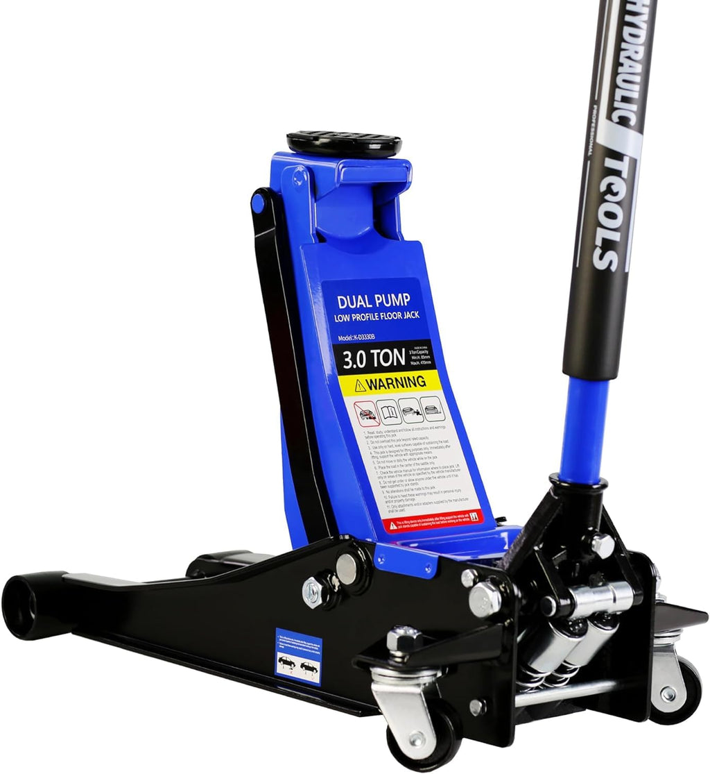 3 Ton Low Profile Steel Hydraulic Floor Jack L2813