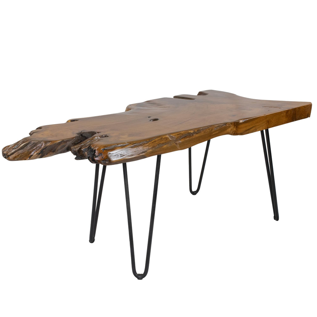 Live Edge Solid Wood Coffee Table Y327937