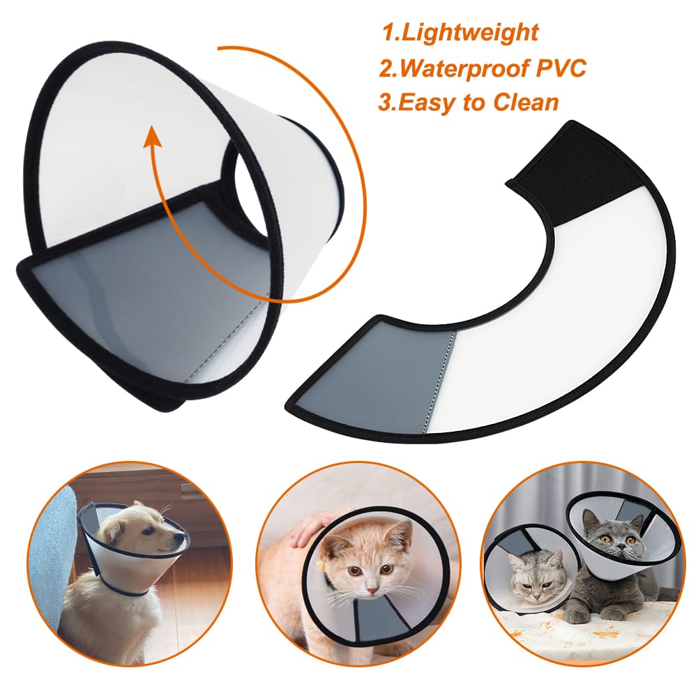Adjustable PVC Cat Recovery Cone N462705