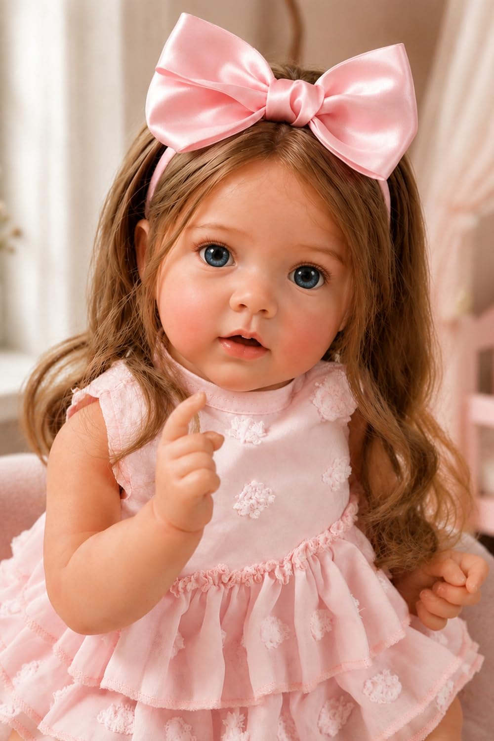 20 Inch Realistic Lifelike Newborn Baby Dolls with Soft Vinyl Body P445928