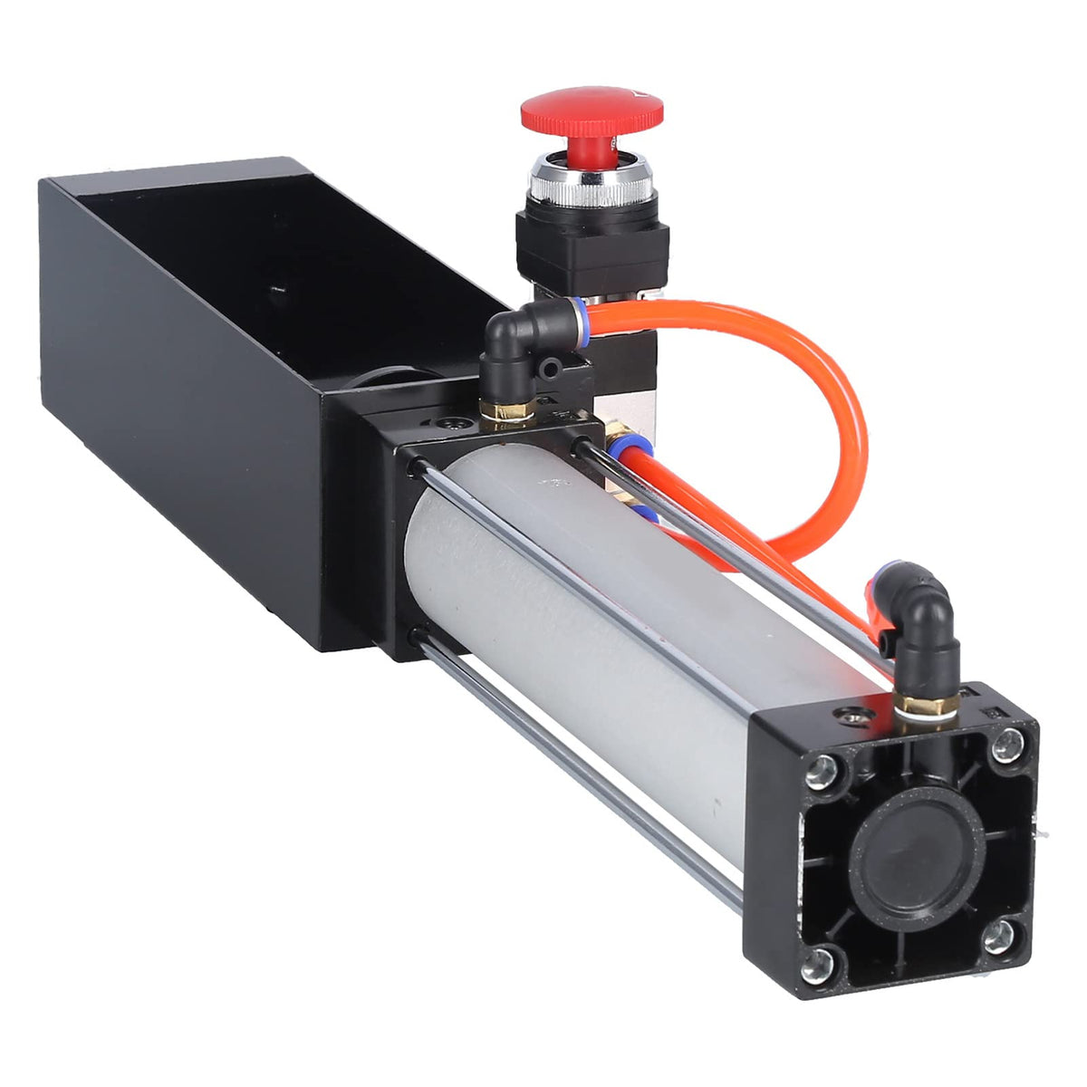 Pneumatic Can Crusher, Steel Frame, 100 Psi, 12 and 16 Oz S2170