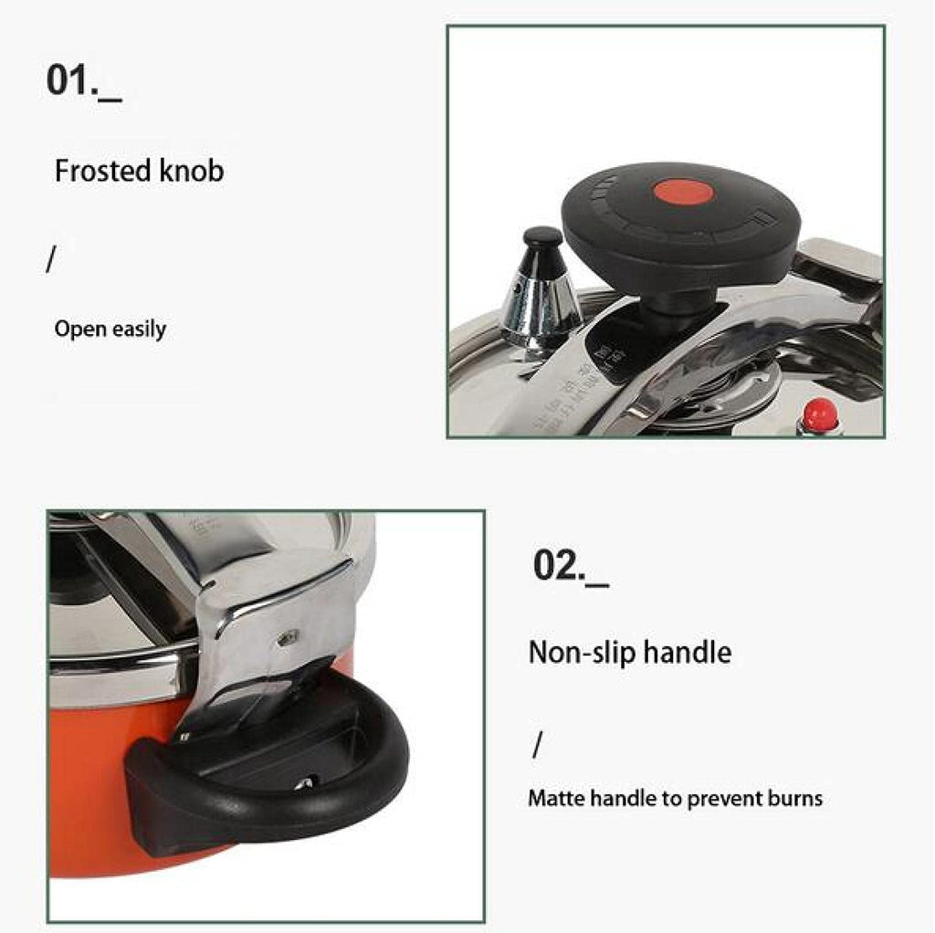 Camping Pressure Cooker Aluminum Alloy 2L O594