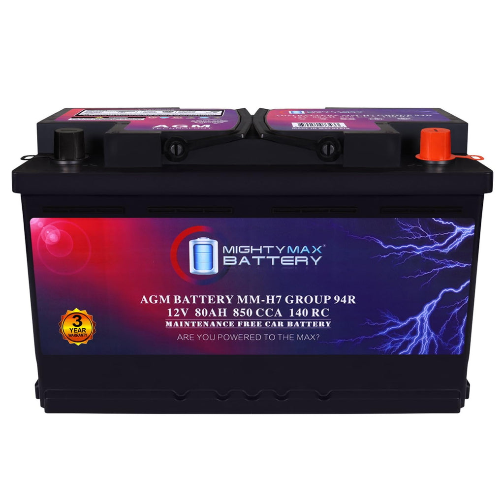 12V 80AH 850 CCA Replacement Battery U55555