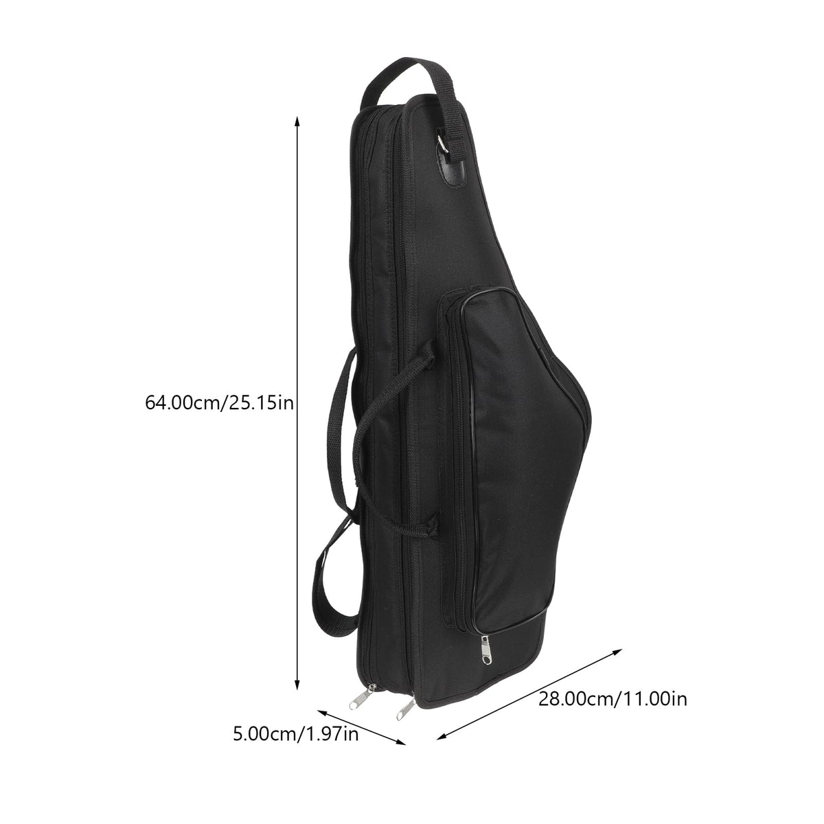 Alto Saxophone Case with Handle and Shoulder Strap S781