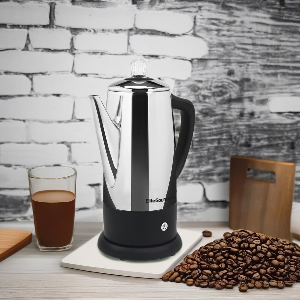 12-Cup Electric Coffee Percolator L482