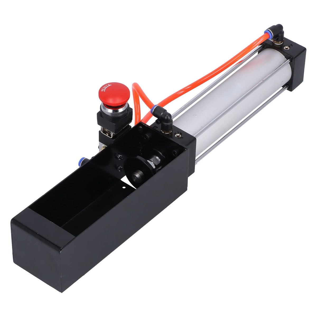 Pneumatic Can Crusher, Steel Frame, 100 Psi, 12 and 16 Oz S2170