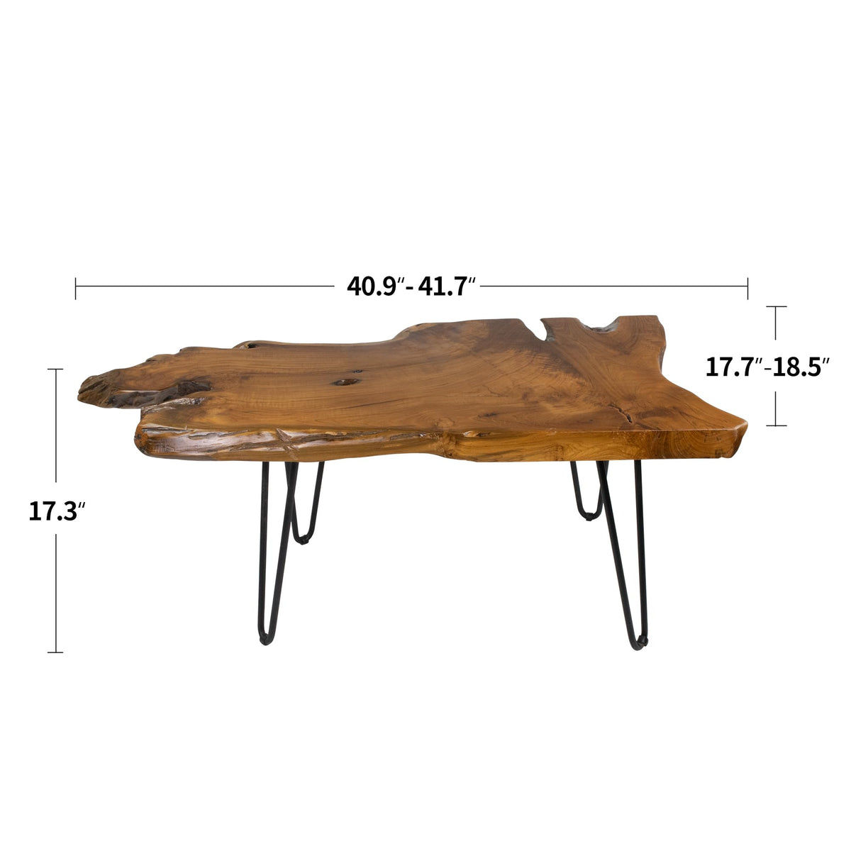 Live Edge Solid Wood Coffee Table Y327937