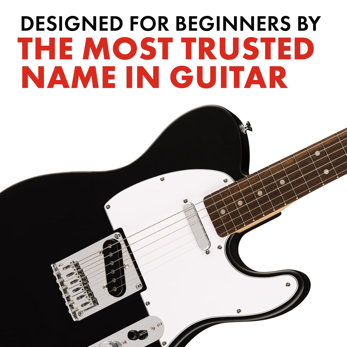 Black Satin Finish Electric Guitar F523904