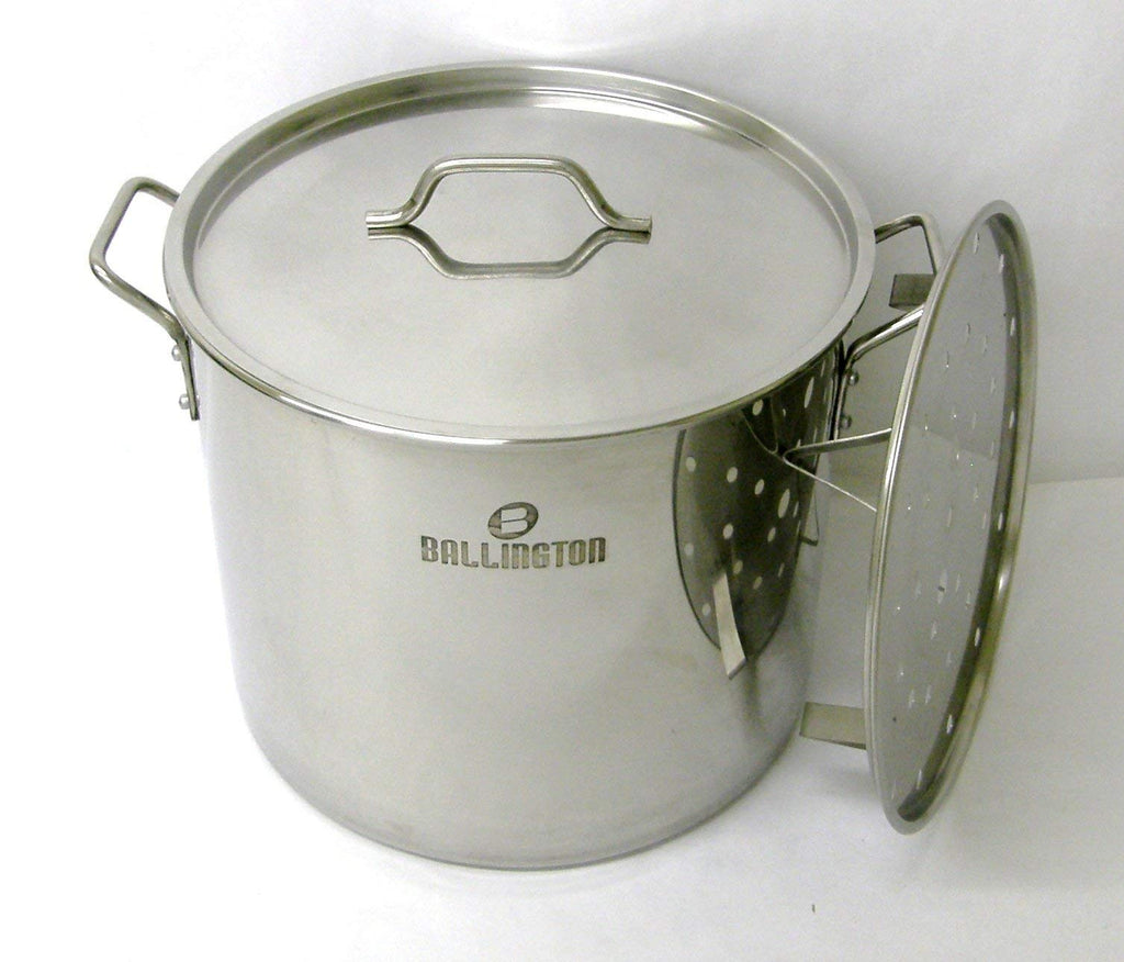 40 QT Stainless Steel Stock Pot W467