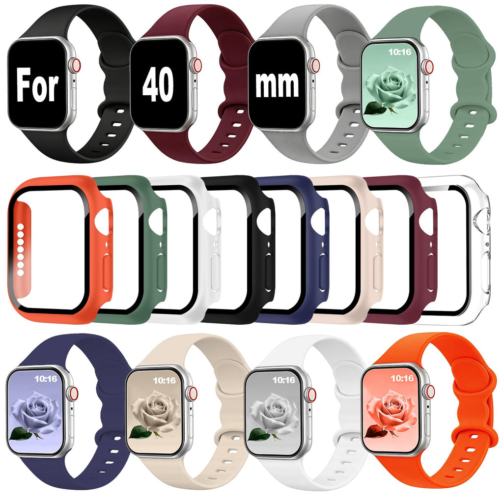 8 Pack Watch Screen Protector Silicone Band B28500
