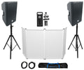 12" Powered DJ PA Speaker 2-Pack Q4842