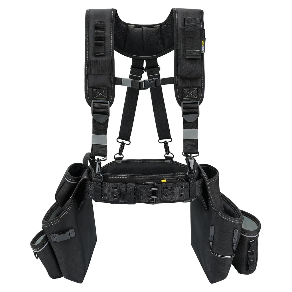 Tool Belt with Suspenders 32 Pockets 34"-48" Waist N734