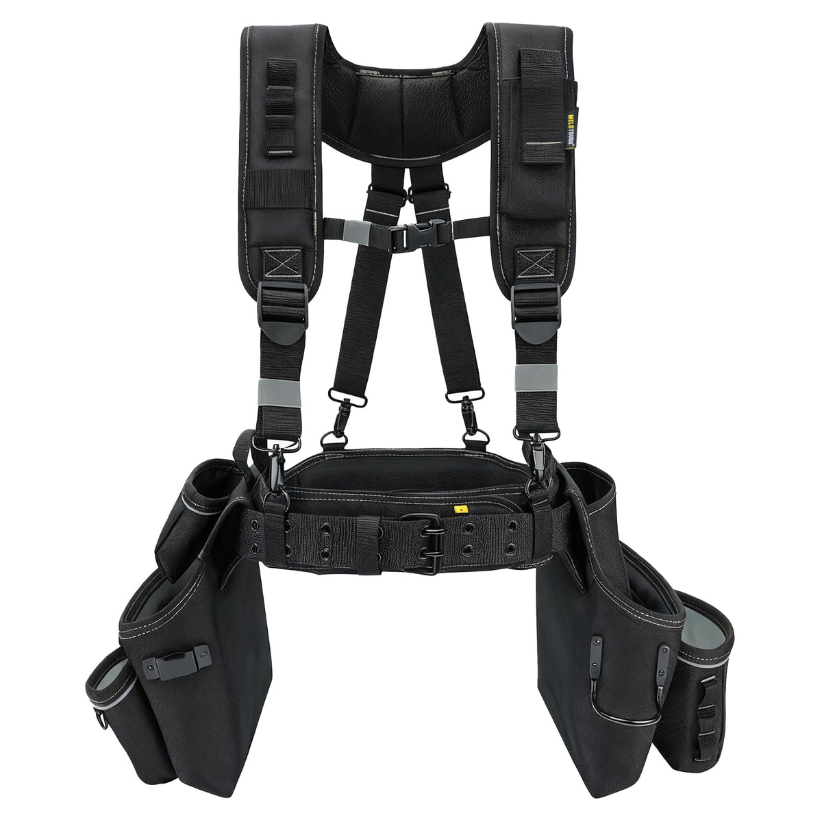 Tool Belt with Suspenders 32 Pockets 34"-48" Waist N734