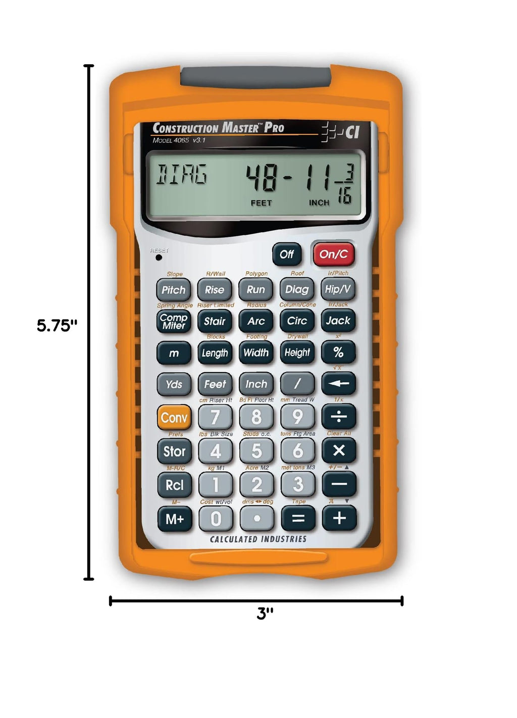 Construction Master Pro Calculator T978456