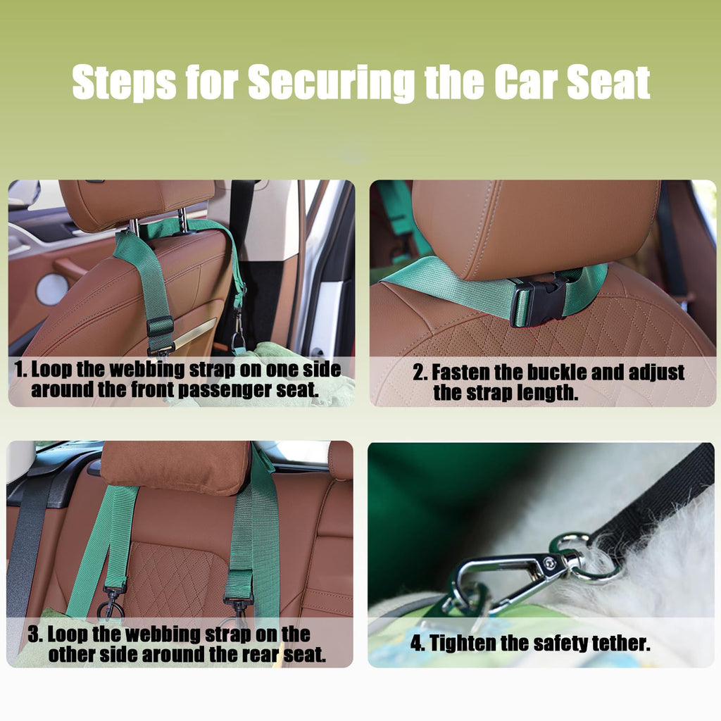 2-in-1 Dog Car Seat Z5546