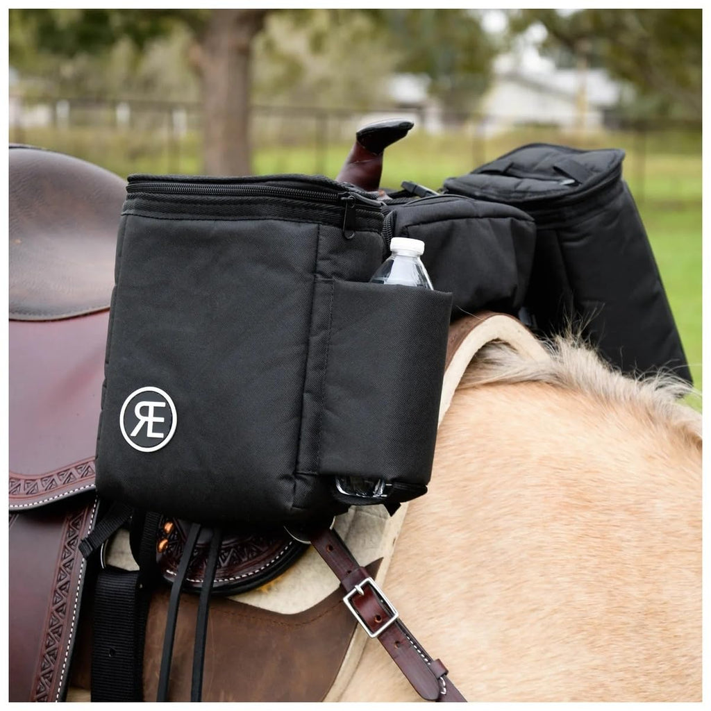 Nylon Insulated Pommel Cooler Bag with Stainless Steel Hardware F67286