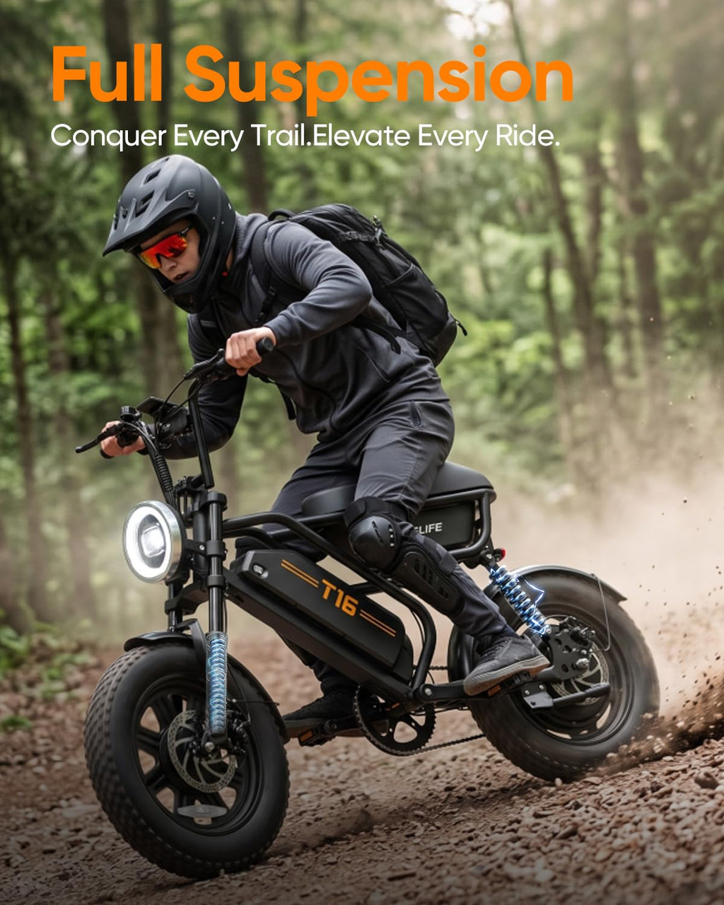 Fat Tire All Terrain Electric Bike J54901
