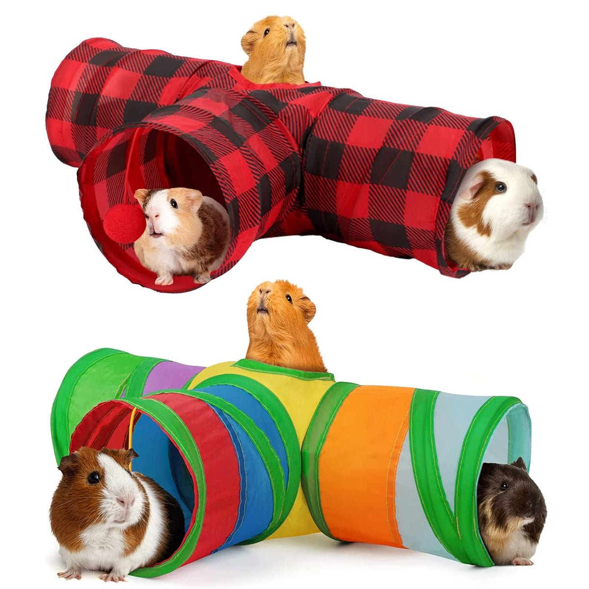 5.9" Collapsible 3 Way Small Animal Tunnel Z379