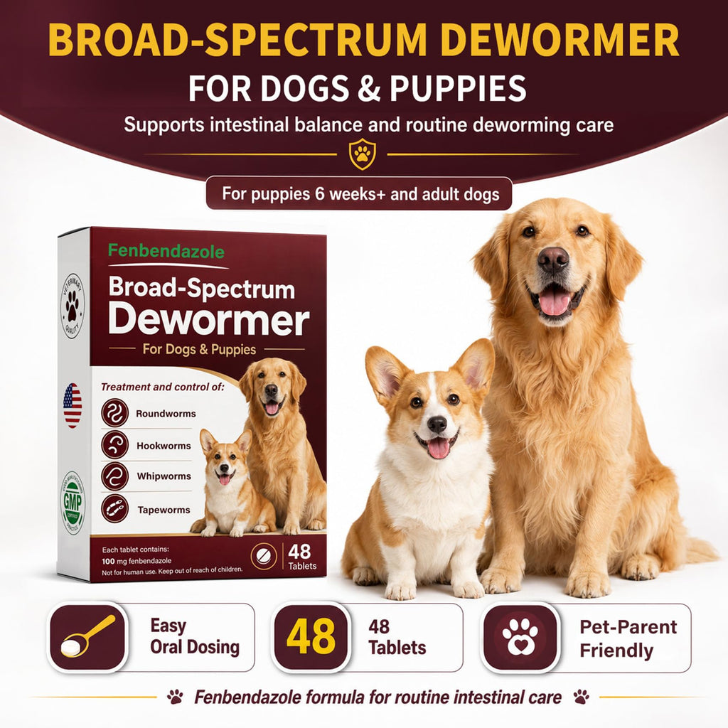 Dog & Puppies Dewormer Tablets W713915