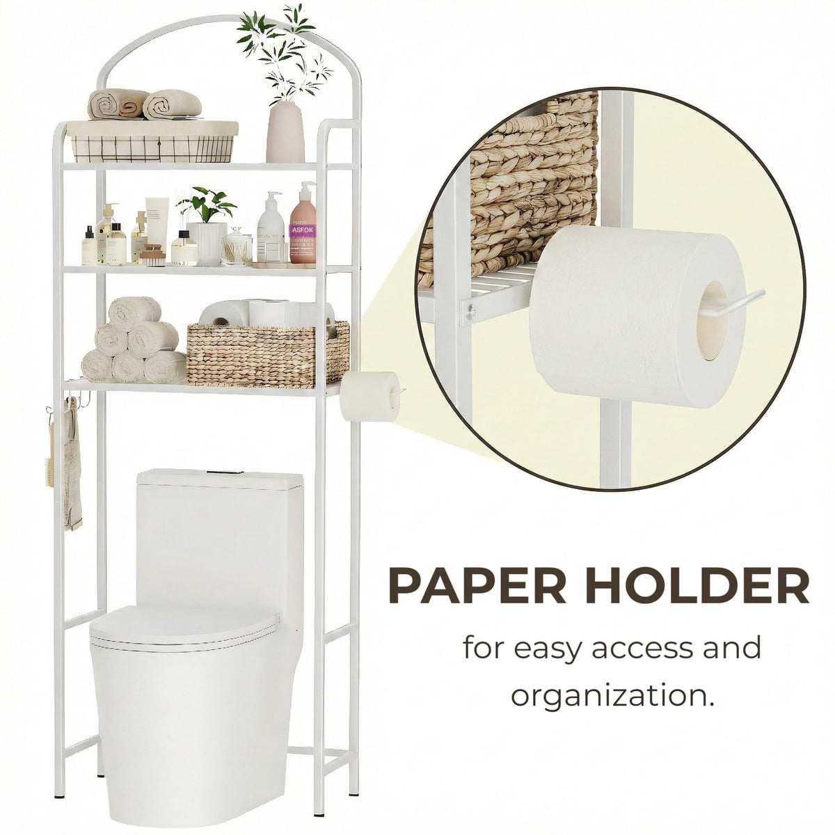 3 Tier Over The Toilet Storage Rack Q800406