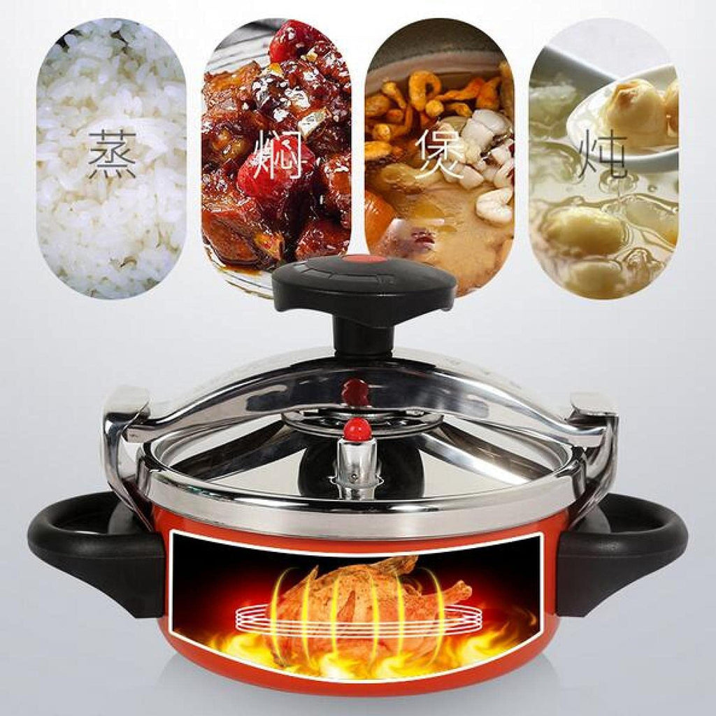Camping Pressure Cooker Aluminum Alloy 2L O594