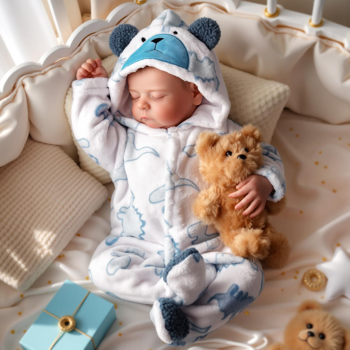 20 Inch Reborn Baby Doll Boy Soft Body W1861