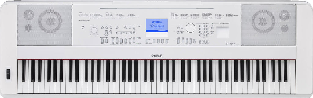 88-Key Weighted White Digital Piano with Furniture Stand W17312