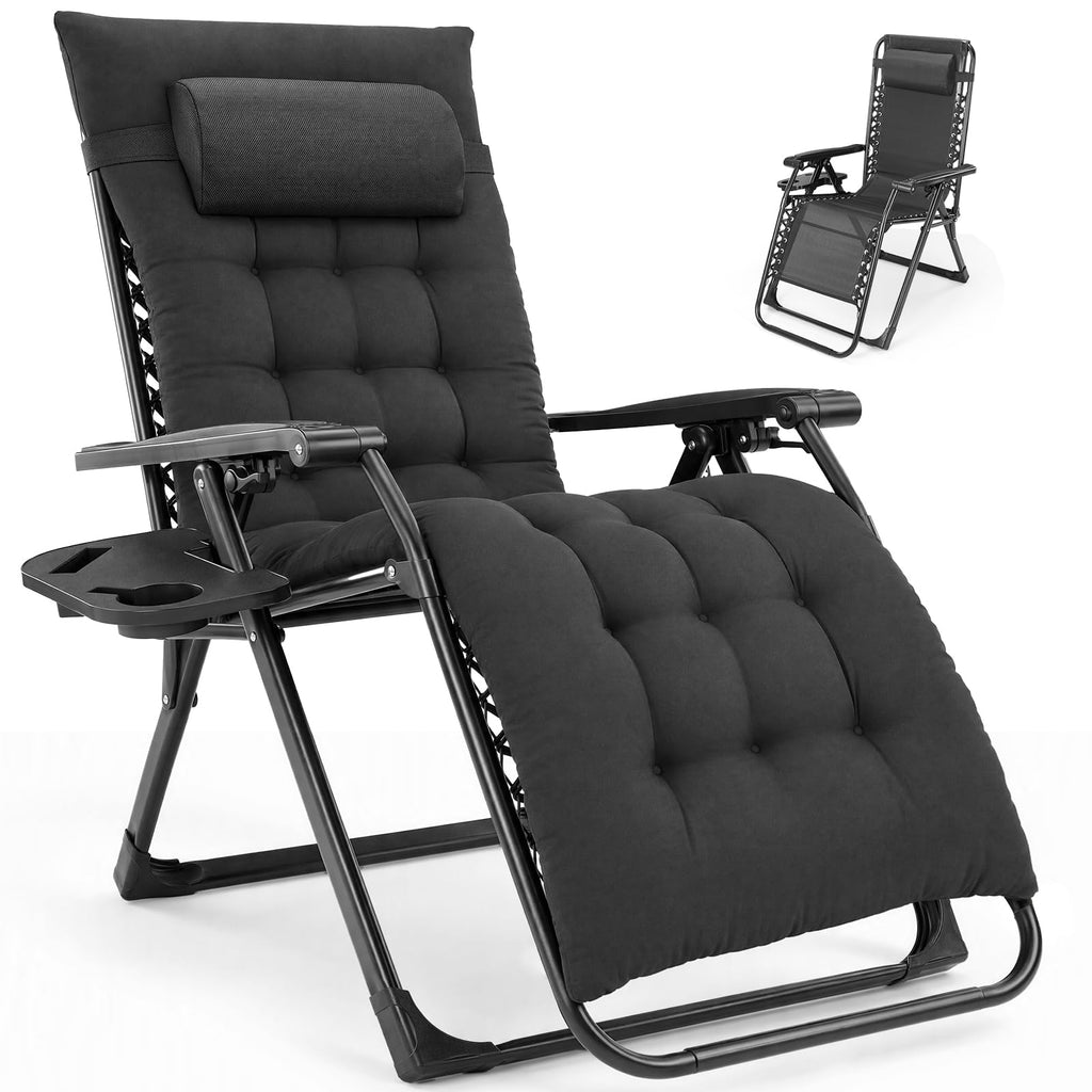 Zero Gravity Chair with Cup Holder Trays J5080