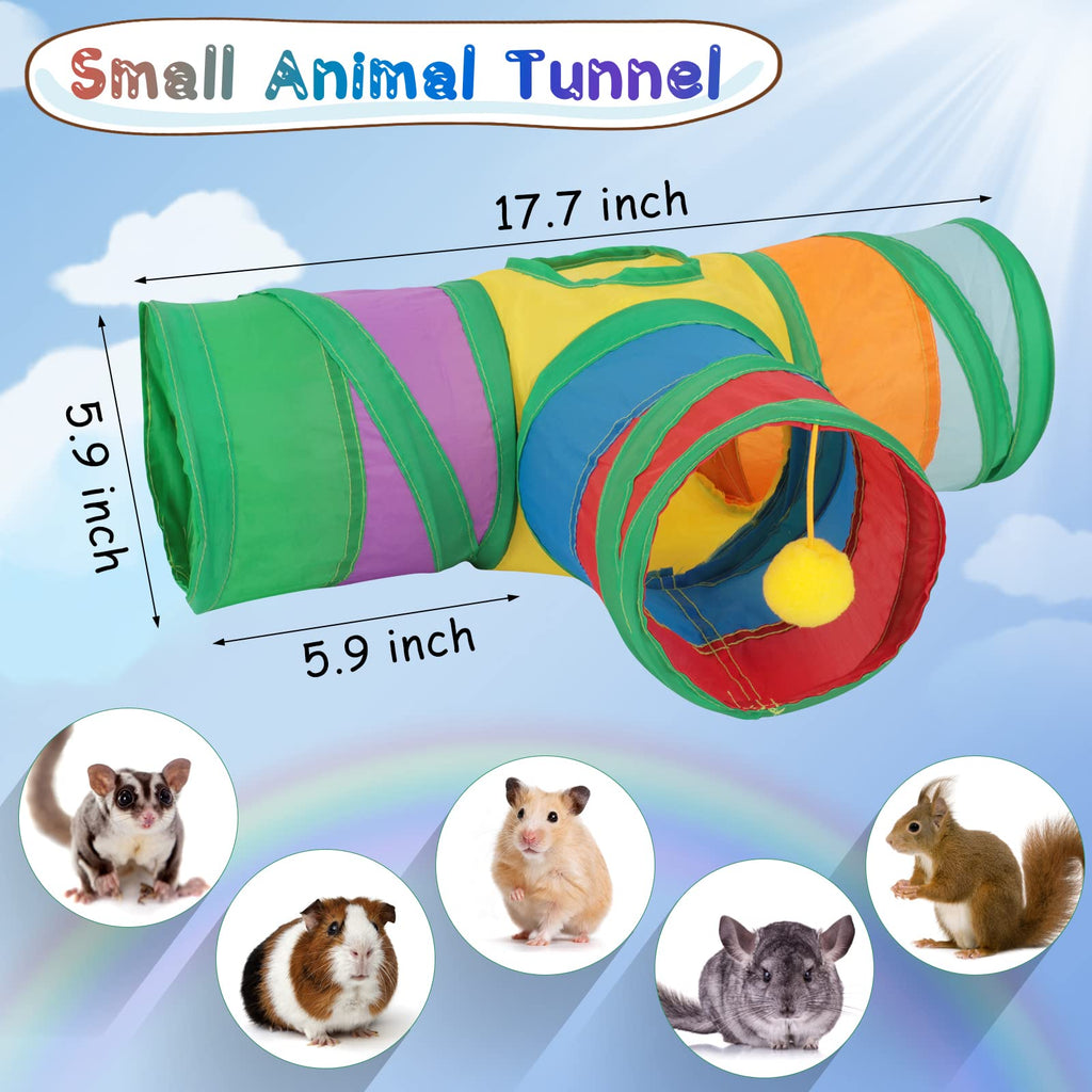 5.9" Collapsible 3 Way Small Animal Tunnel Z379