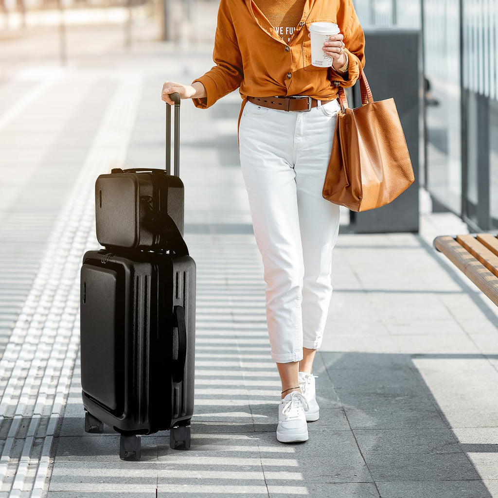 20 Inch Carry On Luggage with Wheels H31974