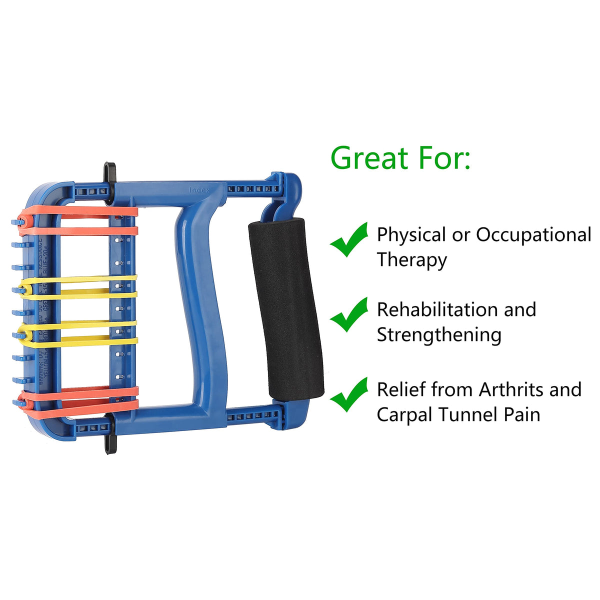Hand Exerciser Grip Strengthener Blue Q4155