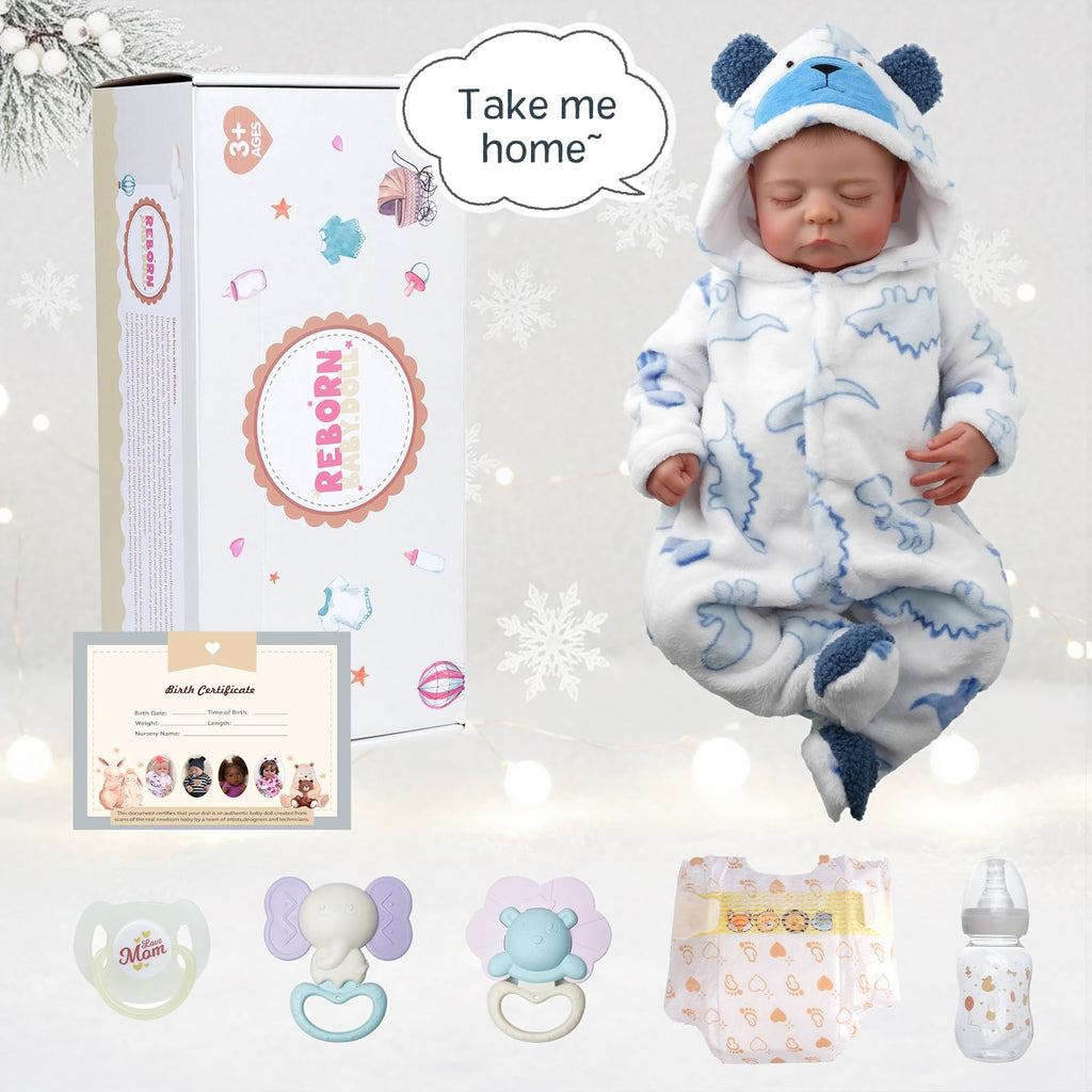 20 Inch Reborn Baby Doll Boy Soft Body W1861